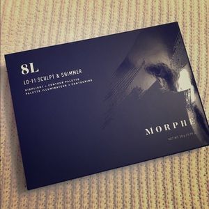 NIB Morphe 8L Lo-Fi Sculpt & Shimmer Palette